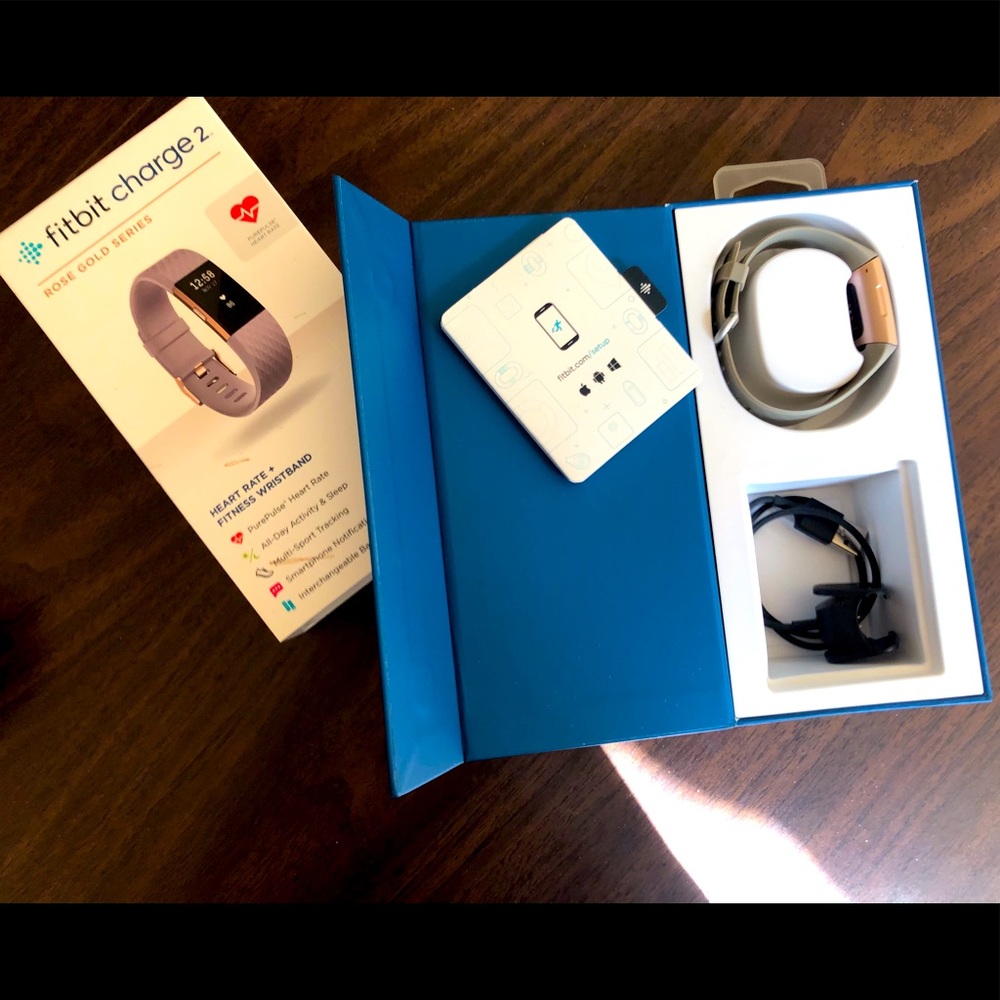 Fitbit Charge 2 Rose Gold Series EUC
